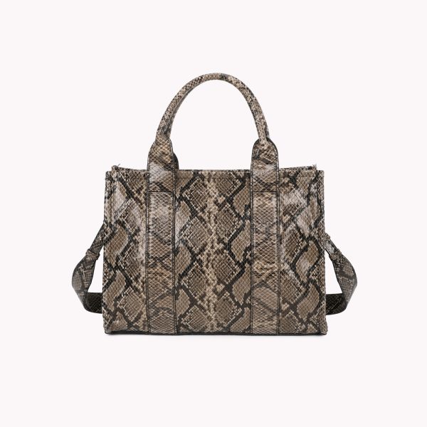 MALA ESTILO TOTE COM ESTAMPADO ANIMAL PRINT