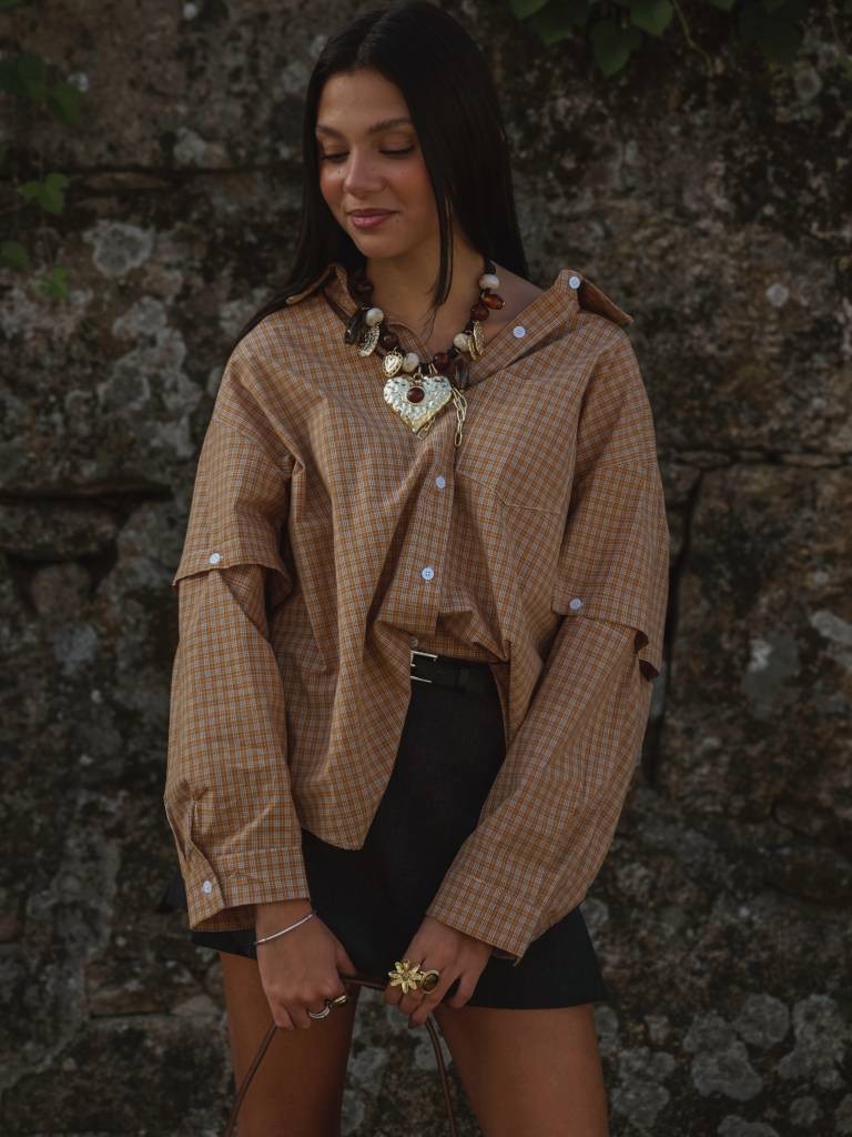CAMISA OVERSIZED XADREZ CAMISA OVERSIZED XADREZ