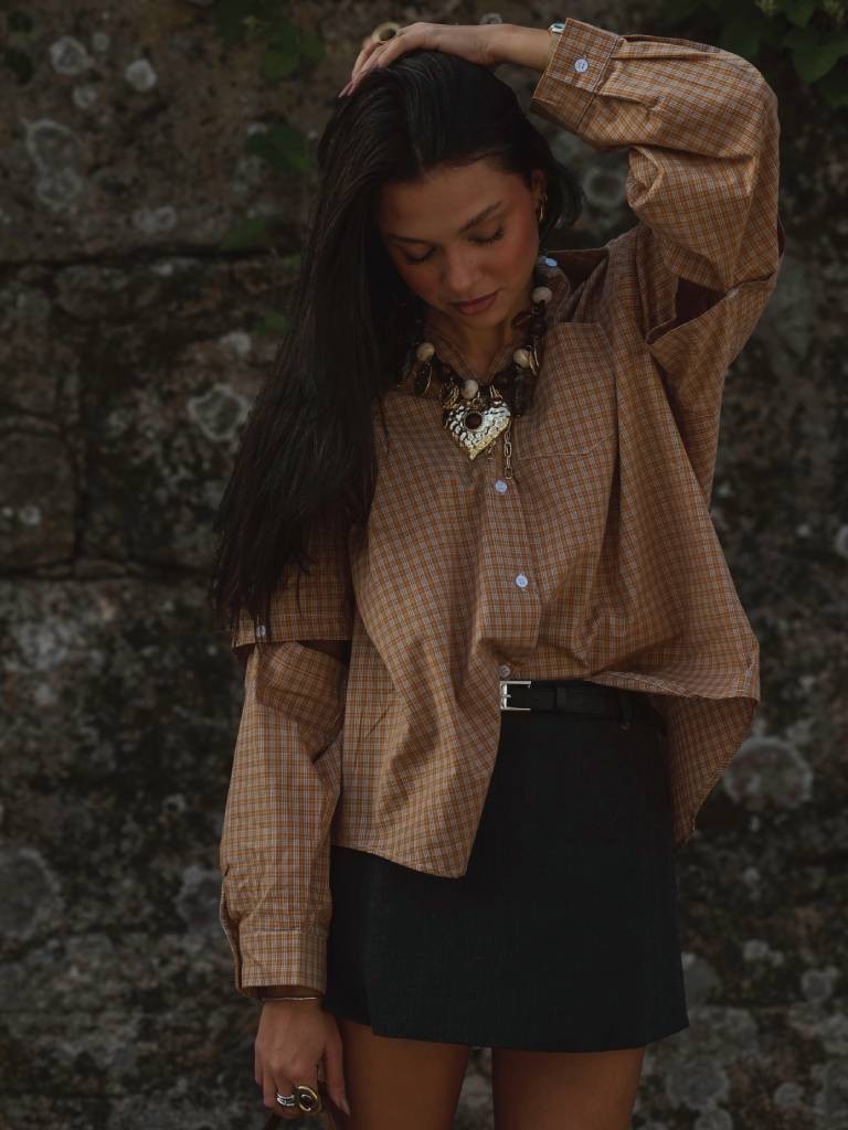 CAMISA OVERSIZED XADREZ CAMISA OVERSIZED XADREZ