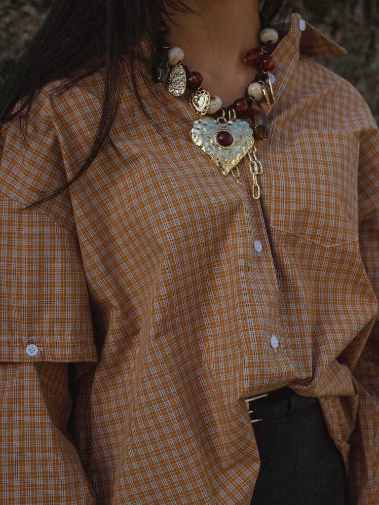 CAMISA OVERSIZED XADREZ CAMISA OVERSIZED XADREZ