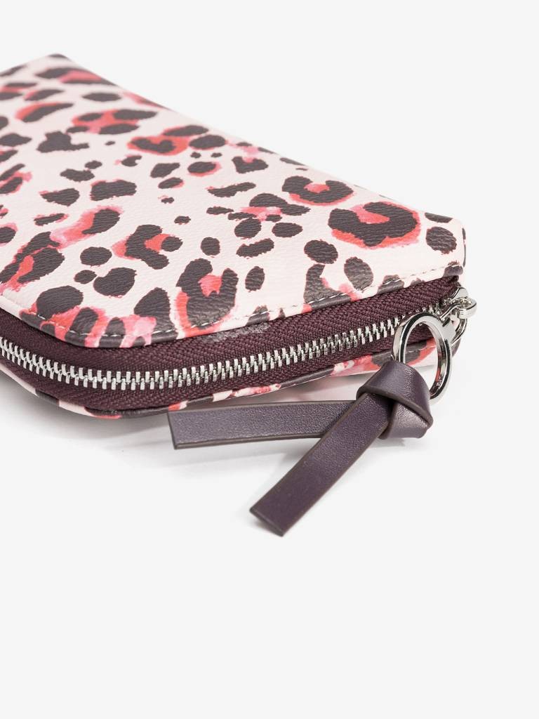 Porta-moedas estampado animal print Porta-moedas estampado animal print