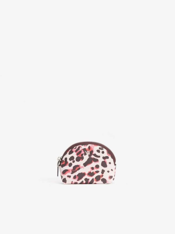 Porta-moedas estampado animal