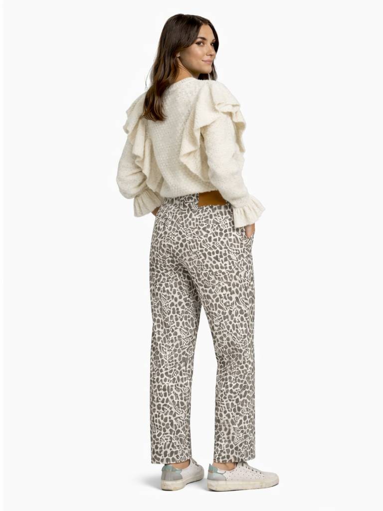CAMISOLA DE MALHA COM FOLHOS CAMISOLA DE MALHA COM FOLHOS