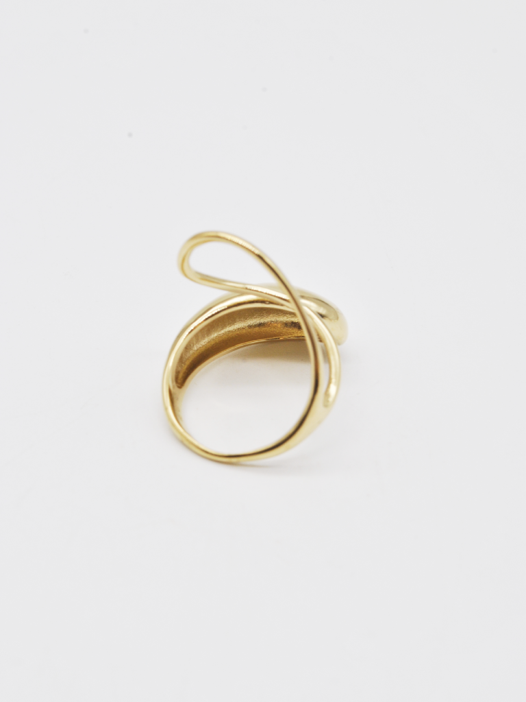 ANEL ELEGANTE DOURADO ANEL ELEGANTE DOURADO