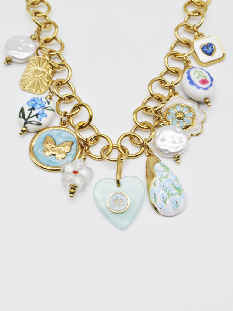 COLAR PENDENTES AZUL COLAR PENDENTES AZUL