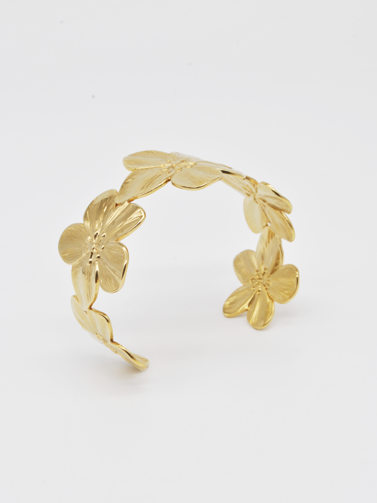 PULSEIRA DE FLORES RÍGIDA PULSEIRA DE FLORES RÍGIDA