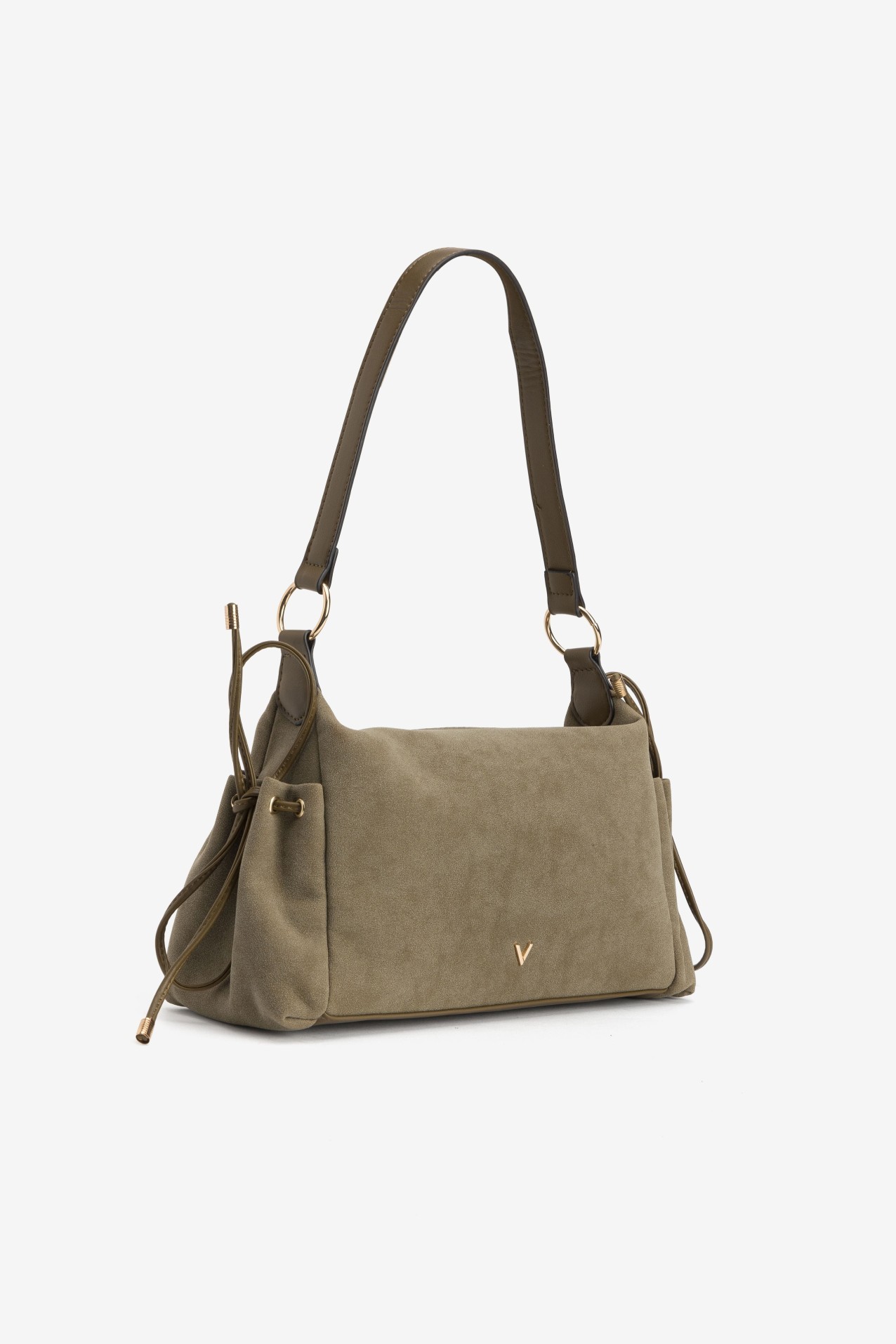Carteira verde com bolso frontal Carteira verde com bolso frontal